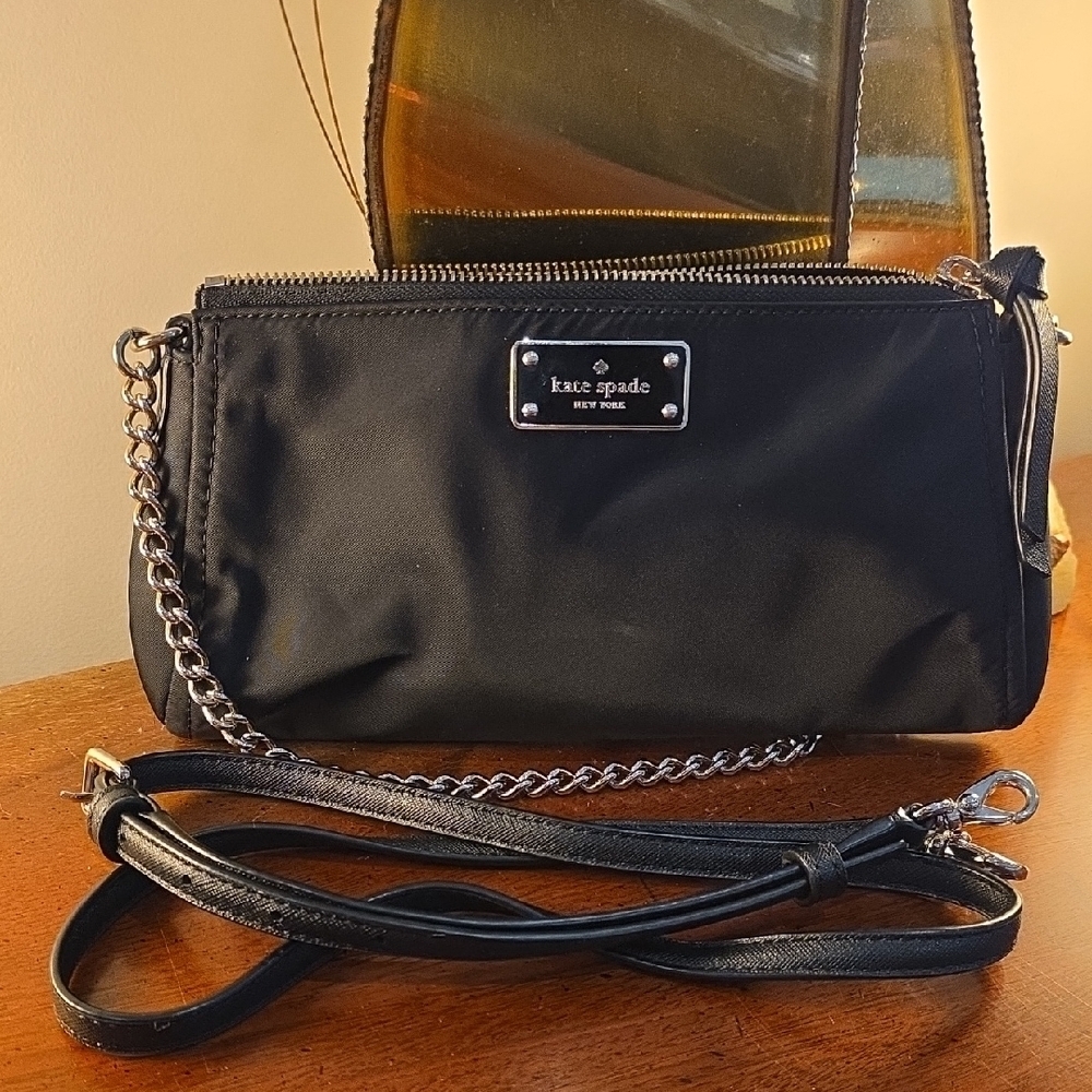 Kate Spade Nylon And Leather Crossbody